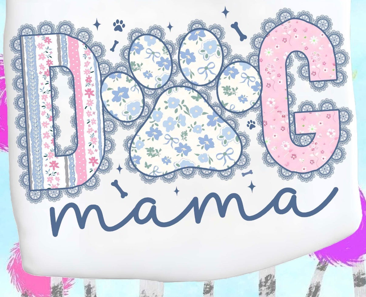 Floral Dog Mama